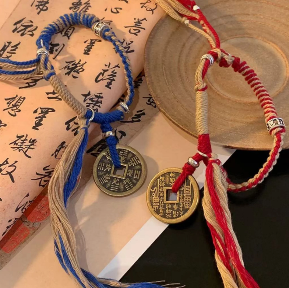 Fanchen·Tibetan Style Handmade Adjustable Ethnic Couple Bracelet